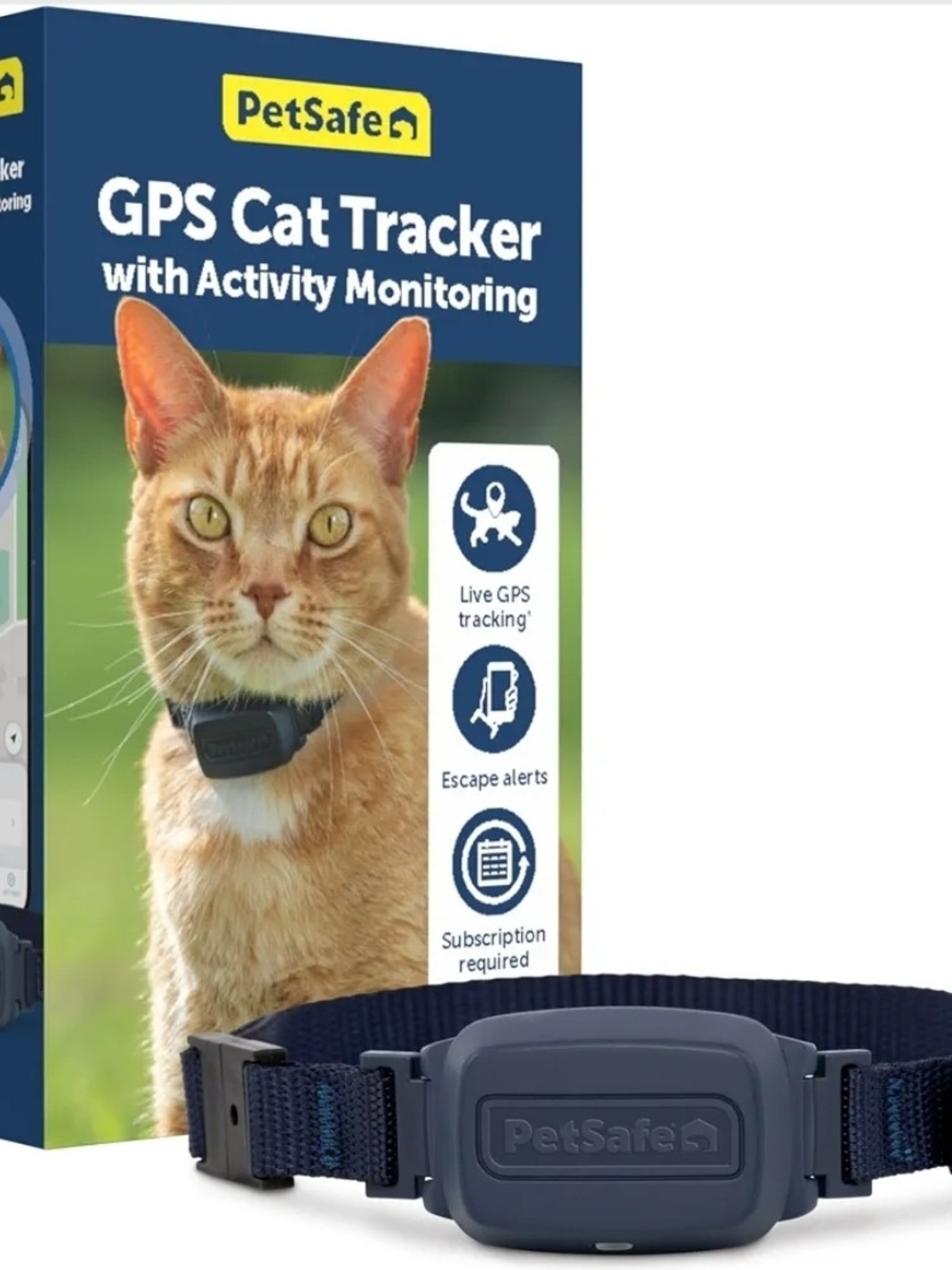 PetSafe GPS Cat Tracker, Live GPS Tracking, Up to 15-Day Battery Life